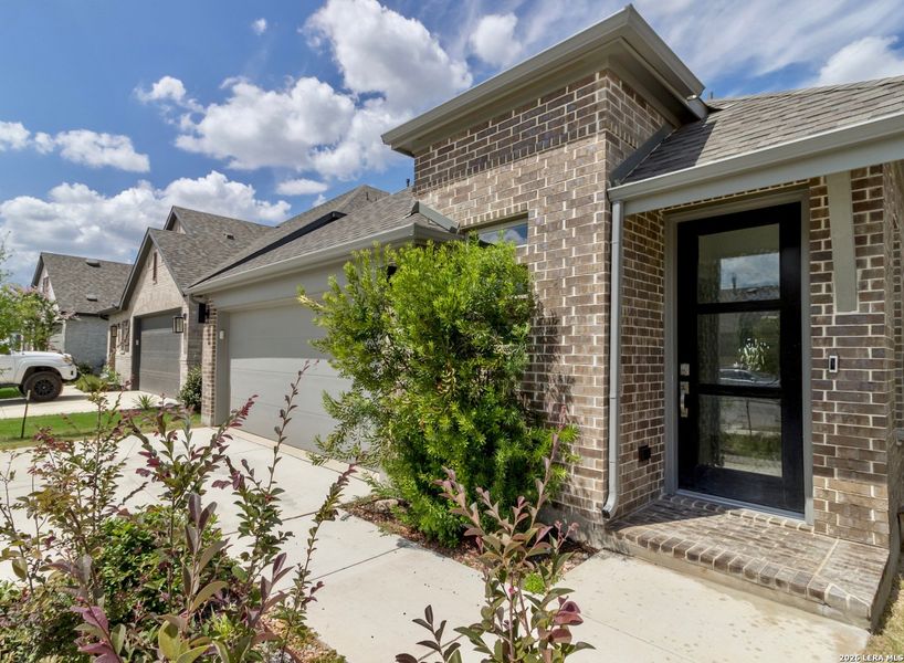 Exterior details and patio area of a home in Legacy at Lake Dunlap, New Braunfels (Image 20). Exterior details and patio area of a home in Legacy at Lake Dunlap, New Braunfels (Image 20).