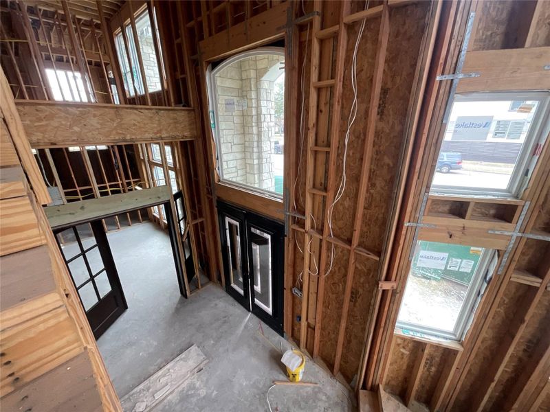 Entrance from upstairs Entrance from upstairs