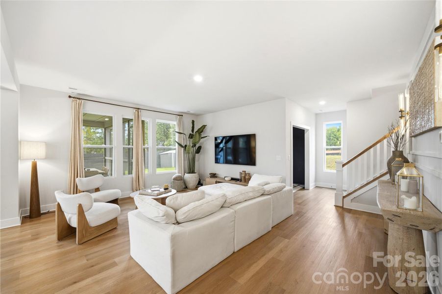 Furnished interior view inside a new home in , Charlotte (Image 10).
