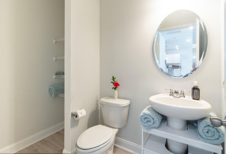 Furnished interior view inside a new home in , Johns Island (Image 13).