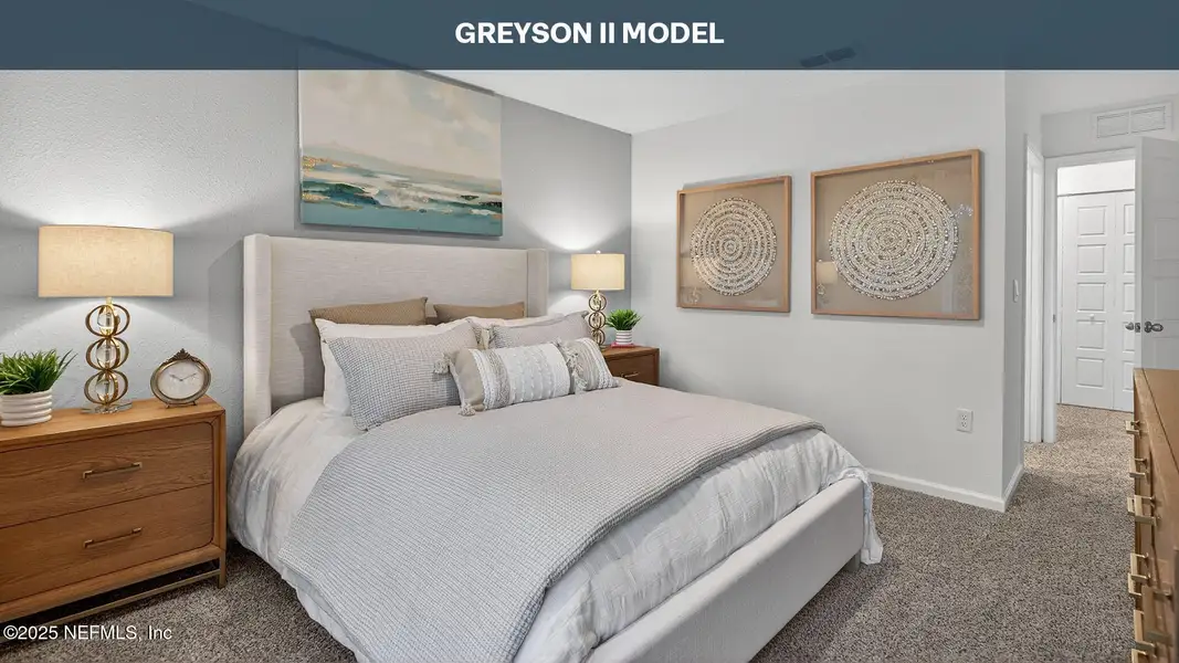 Furnished interior view inside a new home in Hansen Creek, Jacksonville (Image 3).