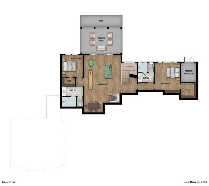2D floor plan layout of this home in , Mill Spring, NC (Image 3). 2D floor plan layout of this home in , Mill Spring, NC (Image 3).
