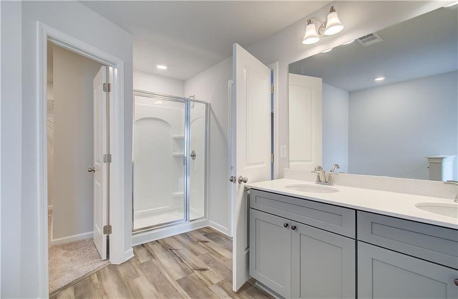 Furnished interior view inside a new home in Diamante, Stockbridge (Image 8).