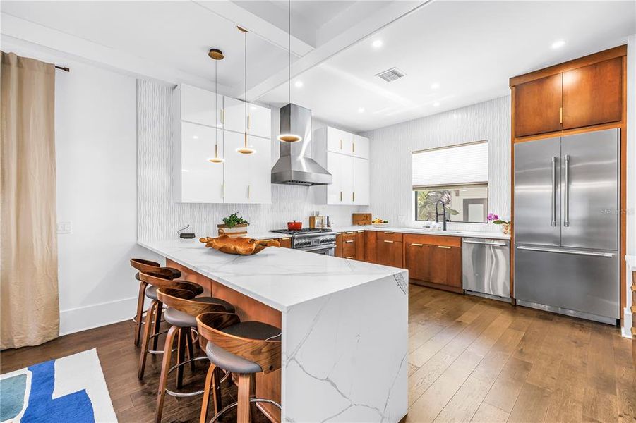 Furnished interior view inside a new home in , St. Petersburg (Image 65).