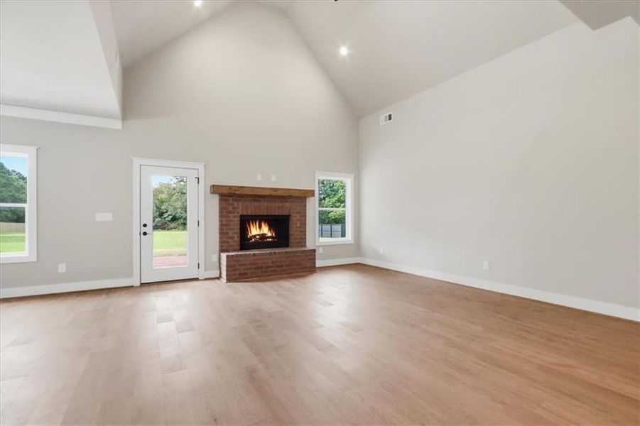 Spacious, unfurnished interior of a new home in , Monroe (Image 50). Spacious, unfurnished interior of a new home in , Monroe (Image 50).