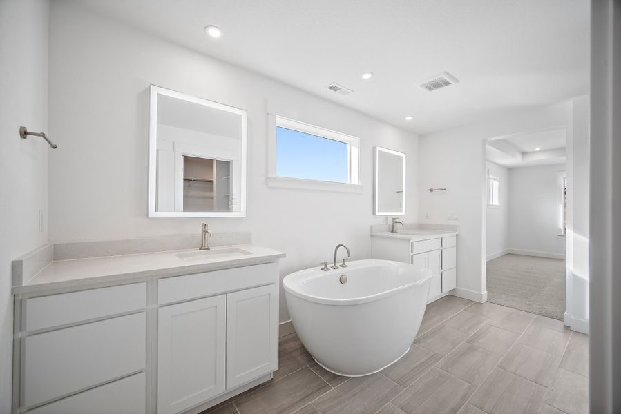 Furnished interior view inside a new home in Jackson Creek, Monument (Image 12).