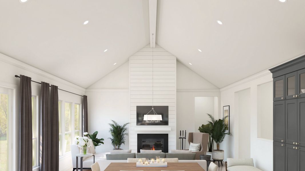 Representative furnished interior of a home built from the Belfast ESP by K. Hovnanian® Homes in Sterling Greene, Arlington (Image 10).