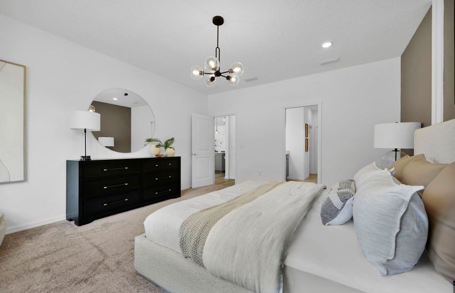 Representative furnished interior of a home built from the Medina by Pulte Homes in Hyland Trail, Green Cove Springs (Image 16).