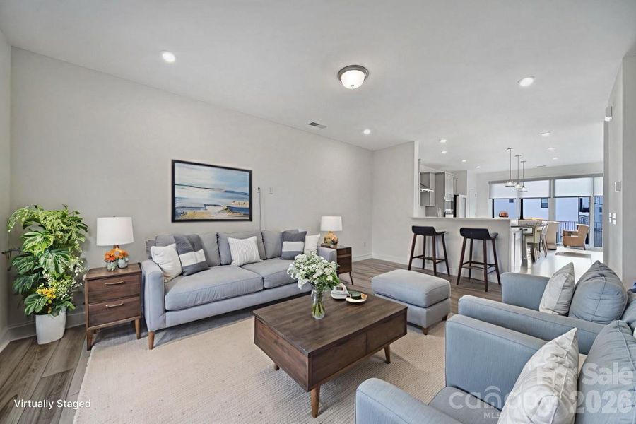 Family Room- Open to Kitchen