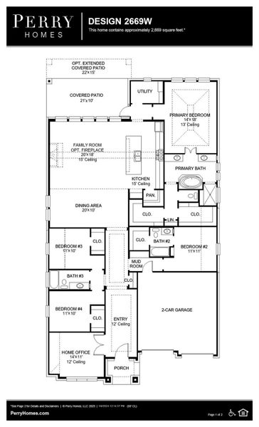 2D floor plan layout of this home in Cross Creek West 55', Fulshear, TX (Image 3). 2D floor plan layout of this home in Cross Creek West 55', Fulshear, TX (Image 3).