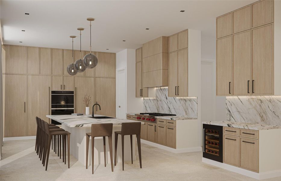 Furnished interior view inside a new home in , Delray Beach (Image 12).