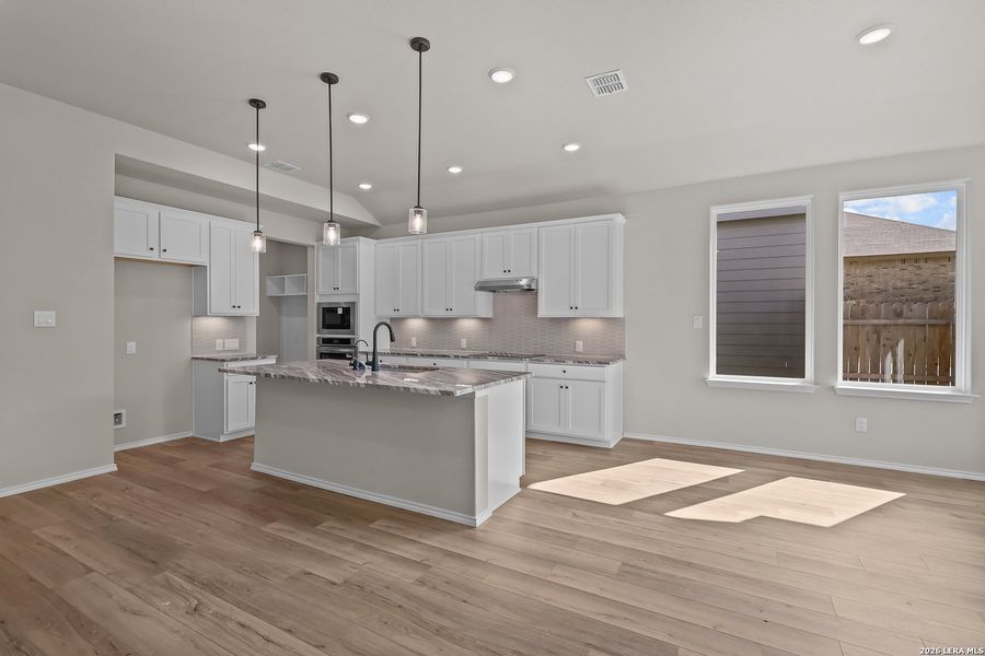 Furnished interior view inside a new home in Royal Crest, San Antonio (Image 9).