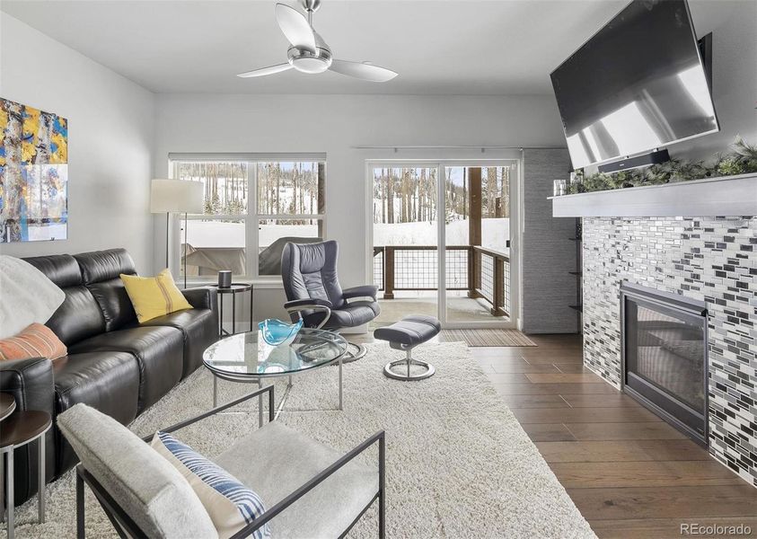 Living room: Photos for representation only Specific colors, finishes, layout, & appliances for this home may differ.