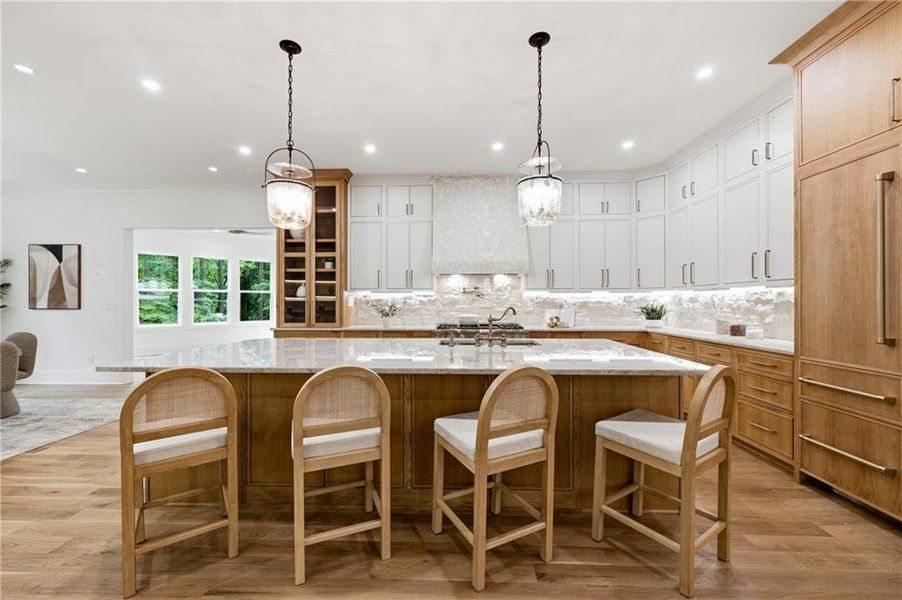 Furnished interior view inside a new home in , Marietta (Image 10).
