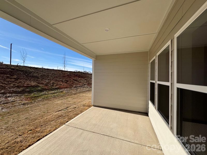 Exterior details and patio area of a home in McFarland Estates, York (Image 4).