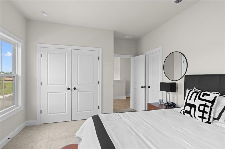 Furnished interior view inside a new home in Promenade at Sawnee Village, Cumming (Image 8).