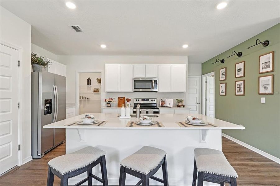 Furnished interior view inside a new home in , Lakeland (Image 21).