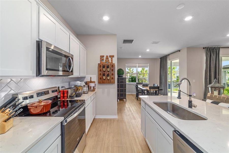 Furnished interior view inside a new home in Del Webb Stone Creek, Ocala (Image 35).