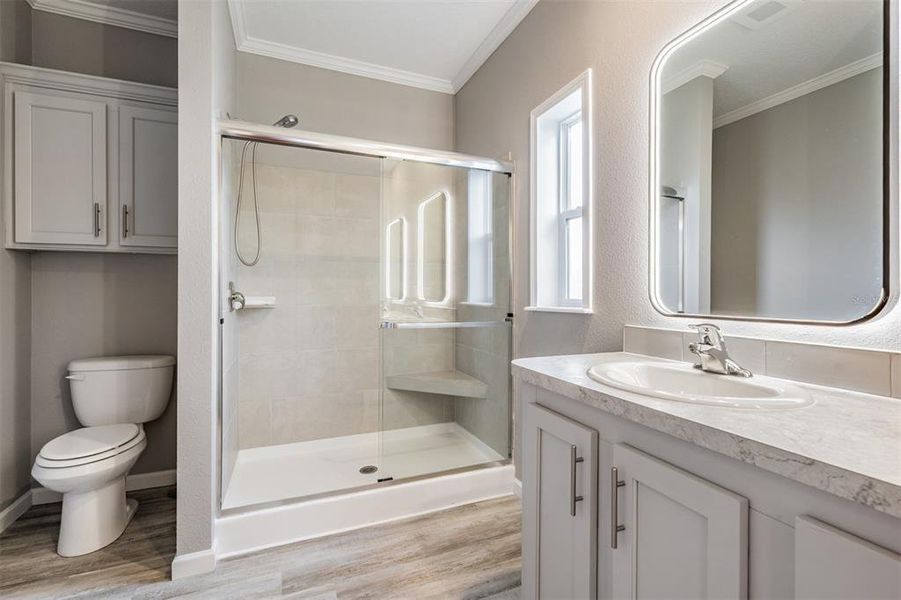 Furnished interior view inside a new home in , Zephyrhills (Image 30).