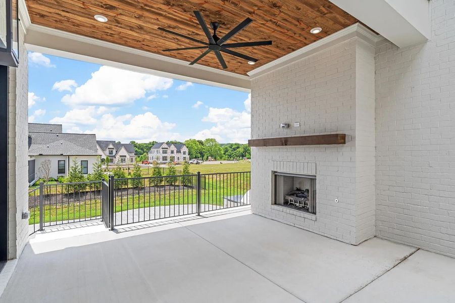 The Marabelle E Outdoor Living Area The Marabelle E Outdoor Living Area