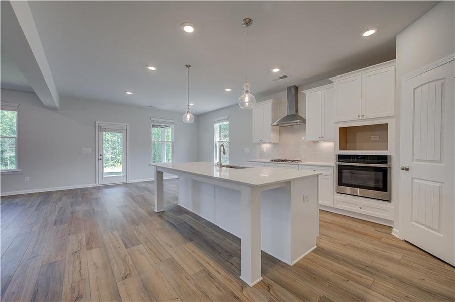 Furnished interior view inside a new home in Westwind Estates, Hampton (Image 6).