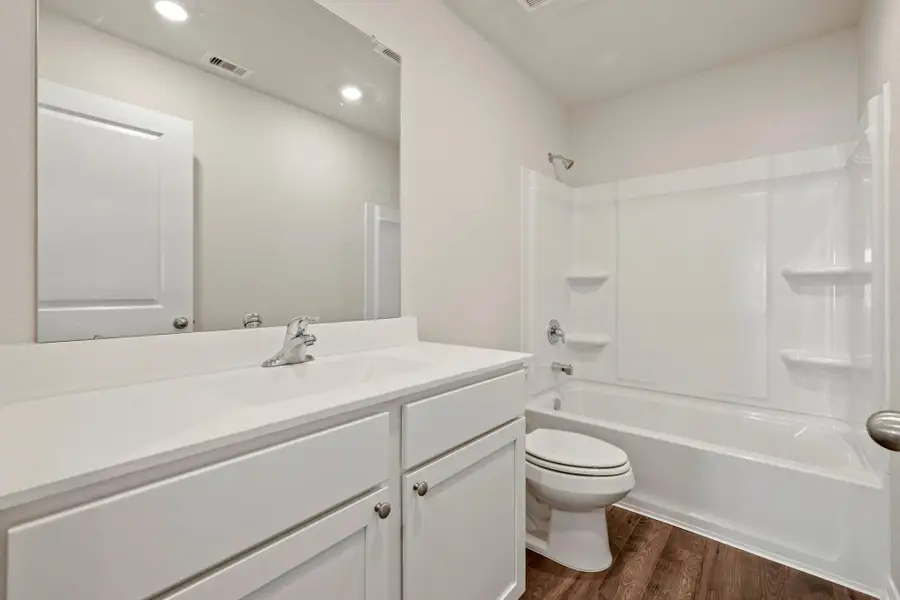 Furnished interior view inside a new home in Vacek Country Meadows, Richmond (Image 7).