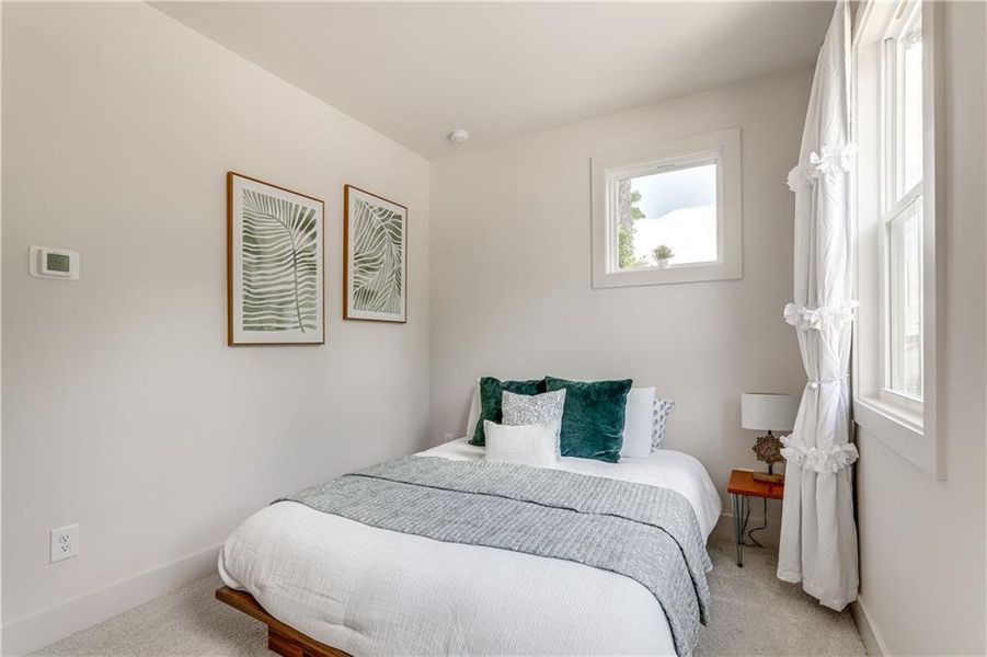 Furnished interior view inside a new home in , Atlanta (Image 6).