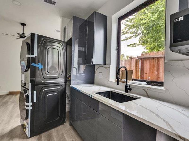 Furnished interior view inside a new home in , Houston (Image 3).