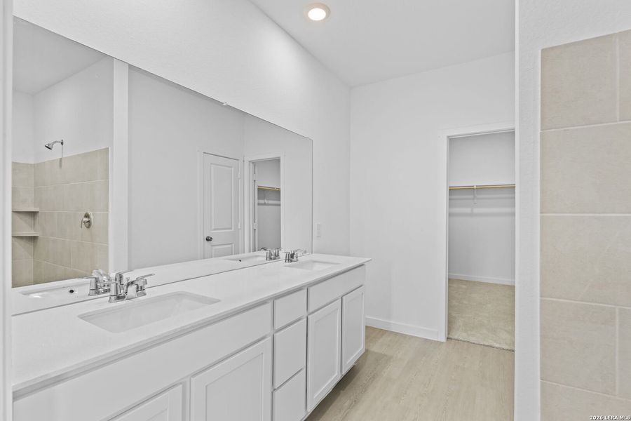 Furnished interior view inside a new home in Hightop Ridge, Converse (Image 6).