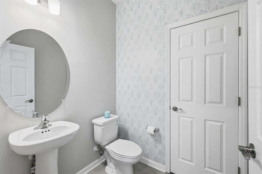 Furnished interior view inside a new home in Nautique at Waterside, Sarasota (Image 12).