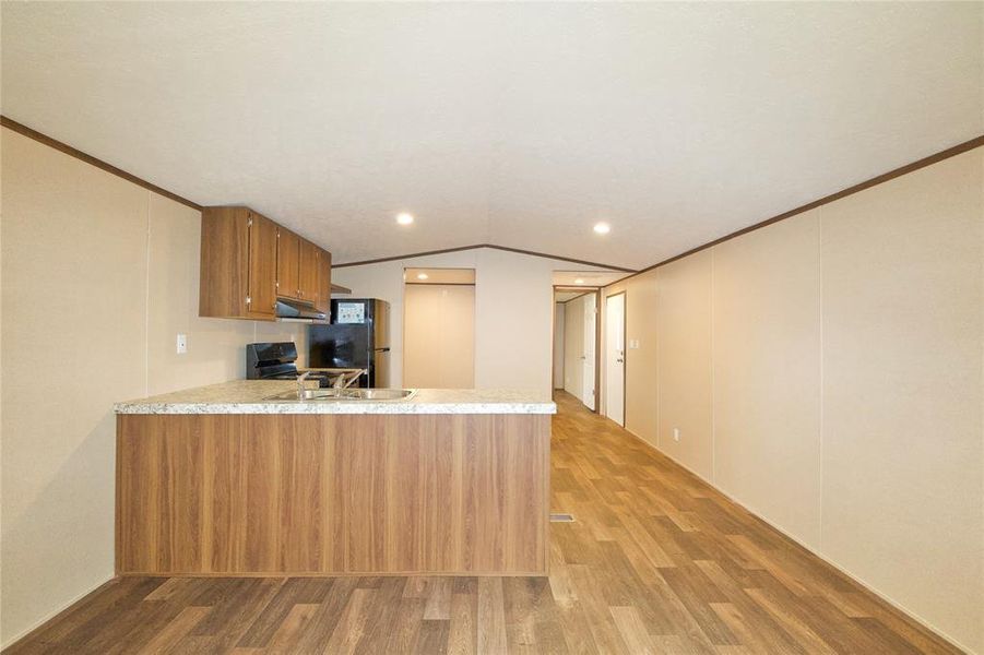 Furnished interior view inside a new home in , Gordonville (Image 5).