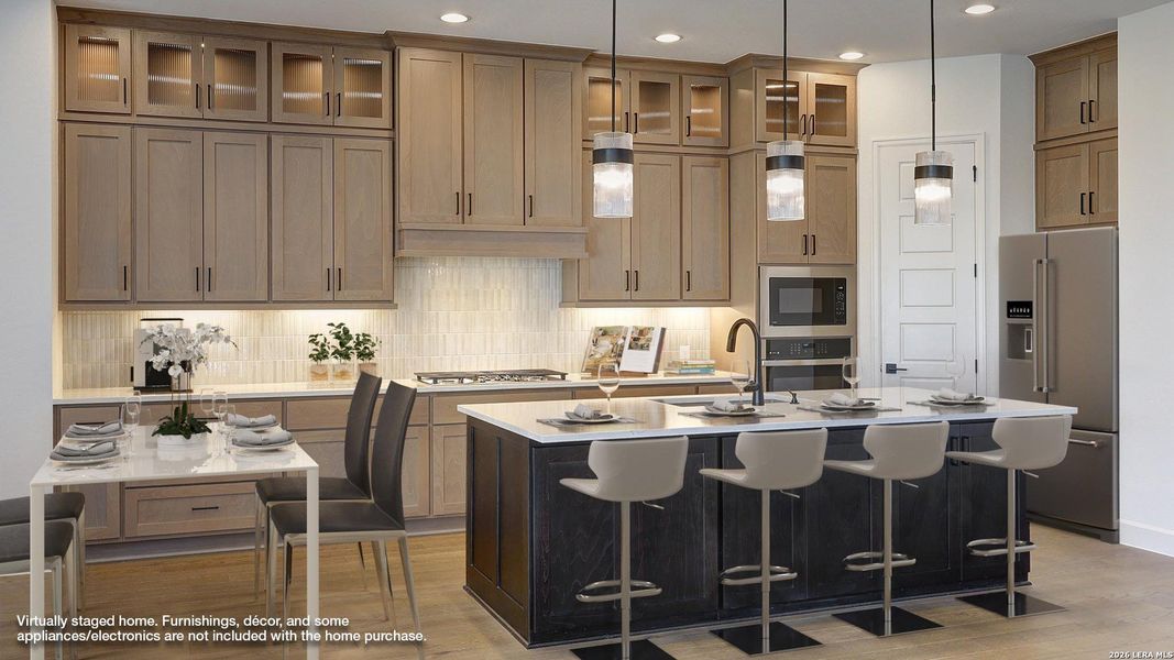 Furnished interior view inside a new home in Esperanza, Boerne (Image 6).