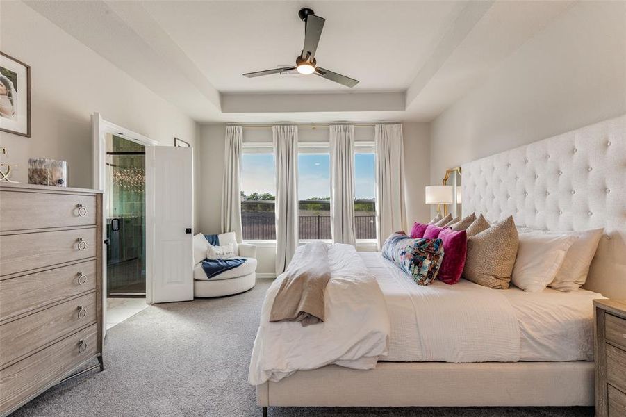 Furnished interior view inside a new home in , Haslet (Image 12).
