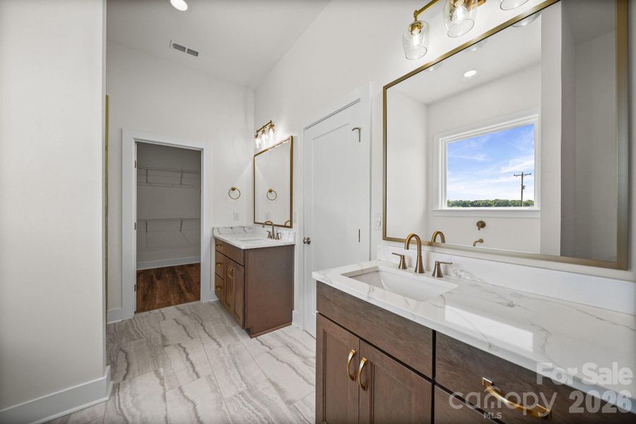 Furnished interior view inside a new home in , Monroe (Image 7).