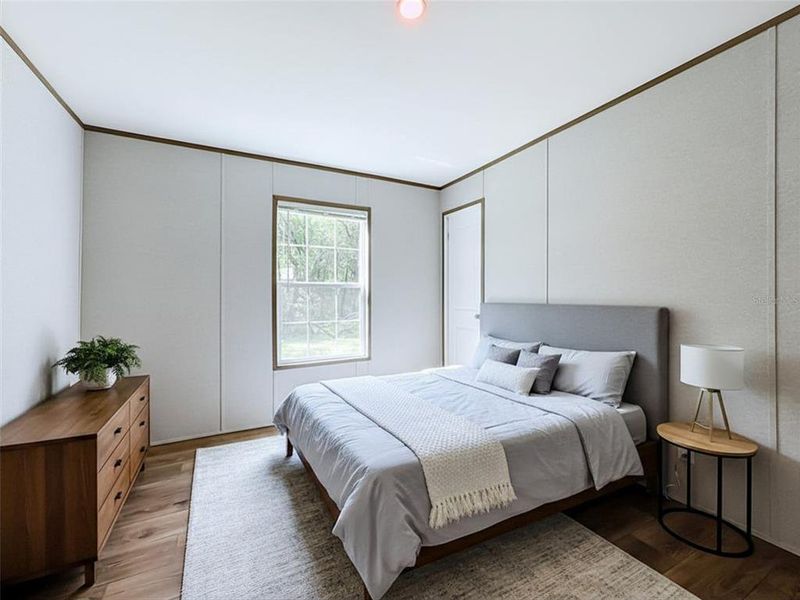 Furnished interior view inside a new home in , Satsuma (Image 16).