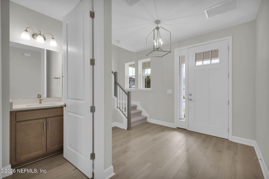 Spacious, unfurnished interior of a new home in Seabrook Village at Seabrook, Nocatee (Image 40).
