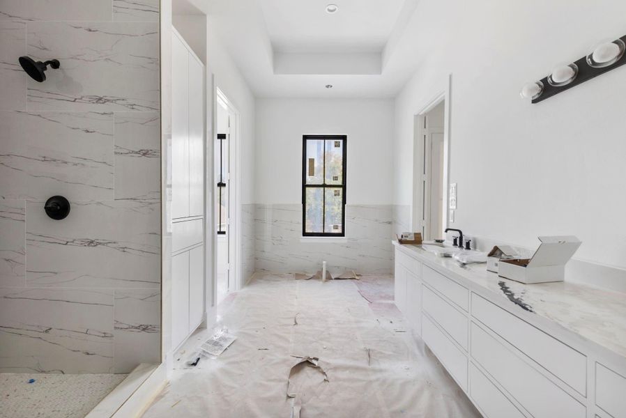 In-progress construction of a new home in , Houston, TX (Image 12). In-progress construction of a new home in , Houston, TX (Image 12).