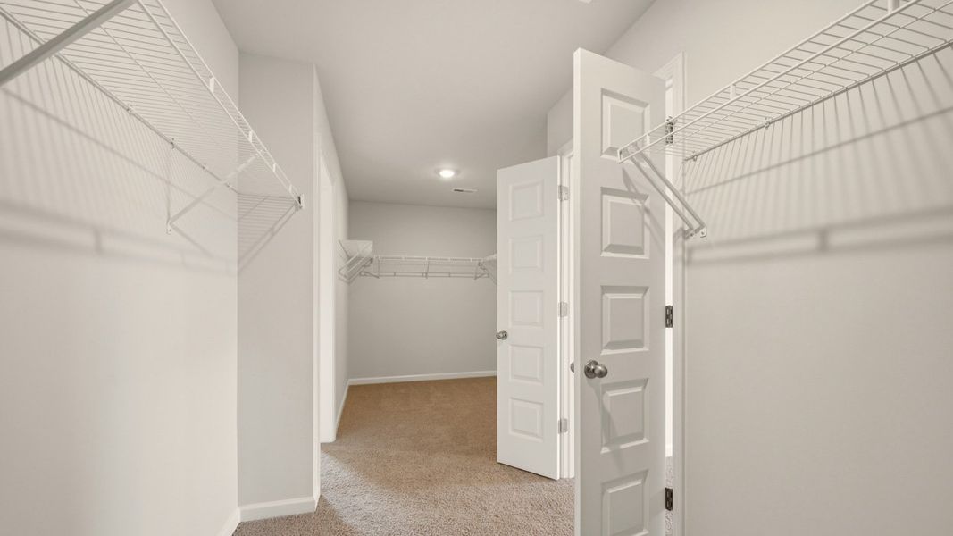 Spacious, unfurnished interior of a new home in The Gates at Pates Creek, Hampton (Image 26). Spacious, unfurnished interior of a new home in The Gates at Pates Creek, Hampton (Image 26).