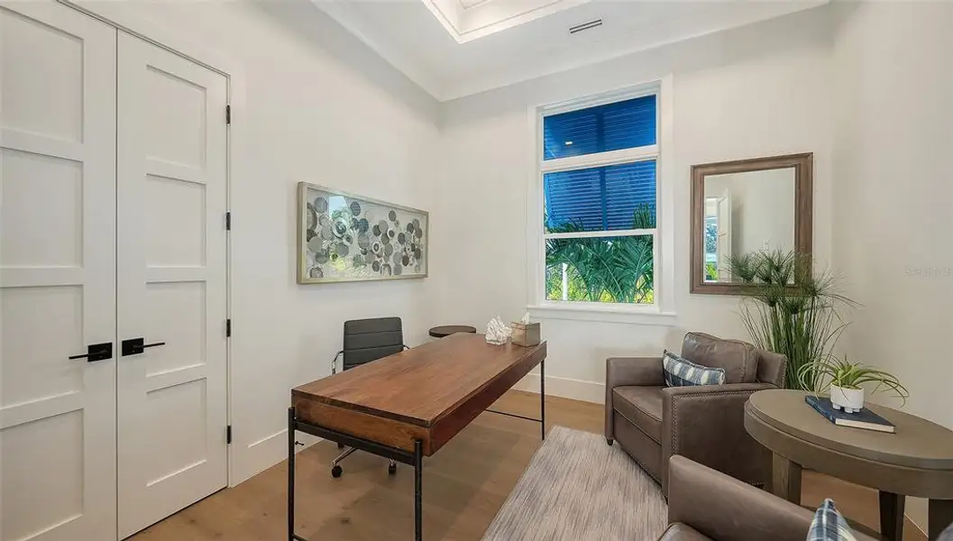 Furnished interior view inside a new home in , Sarasota (Image 13).