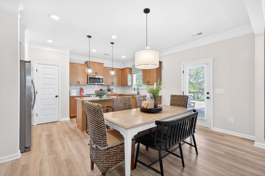 Furnished interior view inside a new home in Glen at Cave Springs, Douglasville (Image 4).