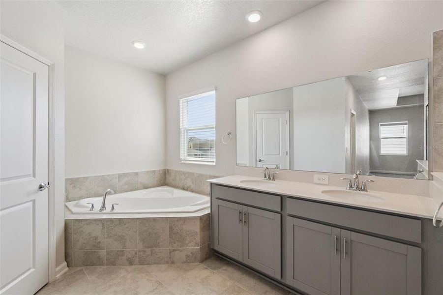 Furnished interior view inside a new home in , St. Cloud (Image 7). Furnished interior view inside a new home in , St. Cloud (Image 7).