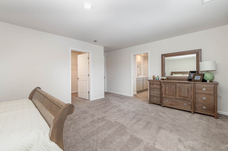 Representative furnished interior of a home built from the GALEN by D.R. Horton in The Meadows at Wildwood Village, Shallotte (Image 15).