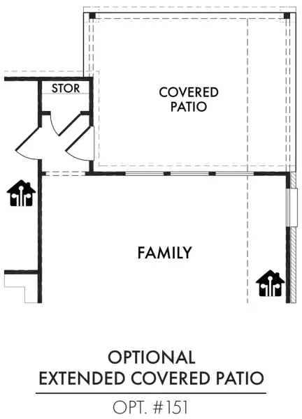 Extended Covered Patio