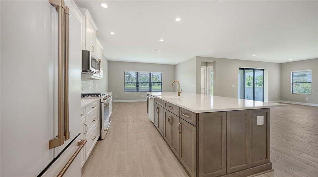 Furnished interior view inside a new home in Palm Grove, Lakewood Ranch (Image 7). Furnished interior view inside a new home in Palm Grove, Lakewood Ranch (Image 7).
