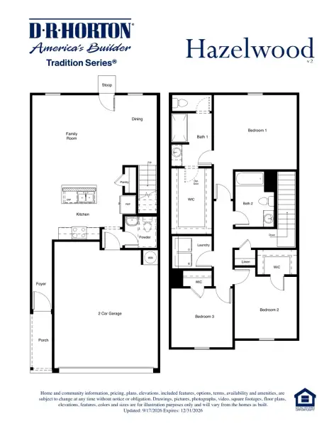 2D floor plan layout of this home in Homestead at Parks Bell Ranch, Odessa, TX (Image 2). 2D floor plan layout of this home in Homestead at Parks Bell Ranch, Odessa, TX (Image 2).