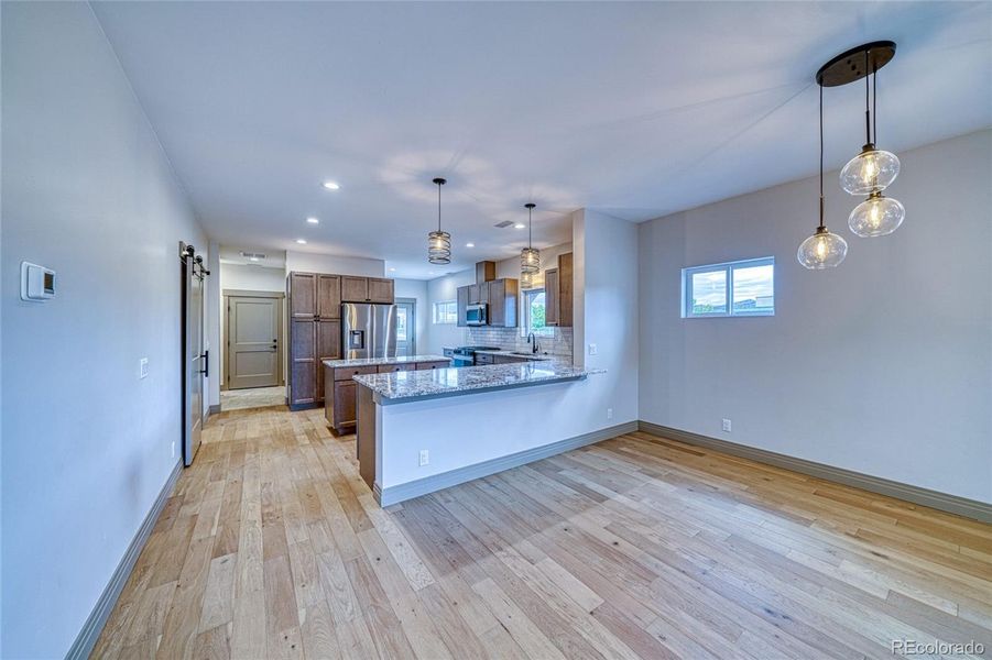 Easy access to the garage with a bonus mud room area.