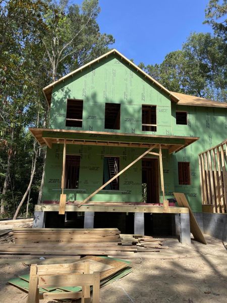 In-progress construction of a new home in The Preserve at Pennys Creek, Johns Island, SC (Image 12). In-progress construction of a new home in The Preserve at Pennys Creek, Johns Island, SC (Image 12).