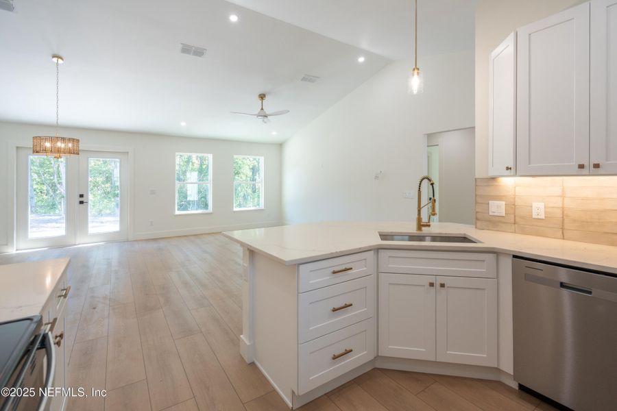 Furnished interior view inside a new home in , St. Augustine (Image 9).