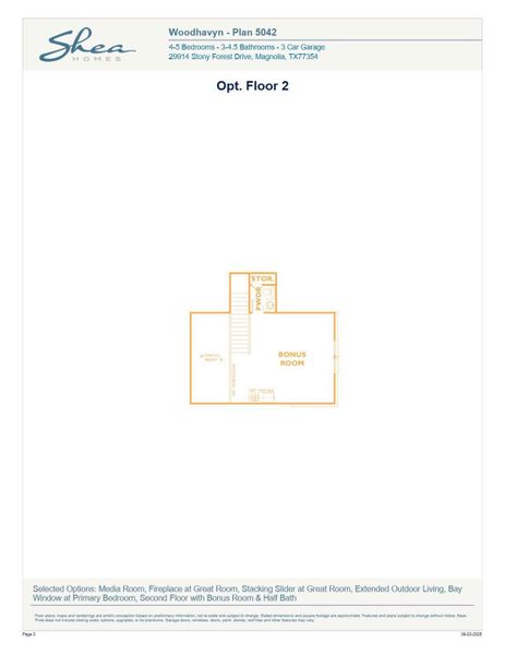 Image 6 of a home in Woodhavyn 60'.