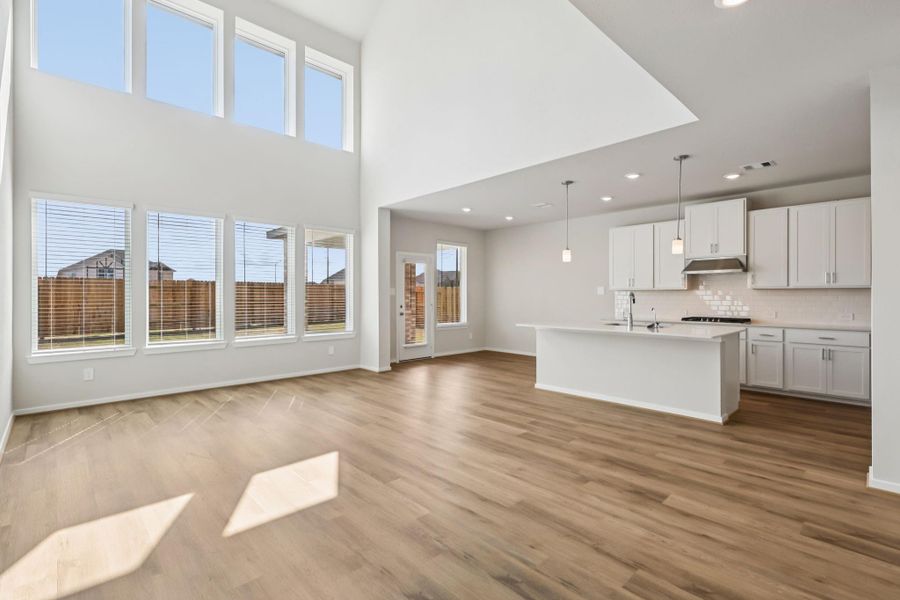 Photo is not of the actual home, but is an inspirational photo of builder’s model home and may depict options, furnishings, and/or decorator features that are not included